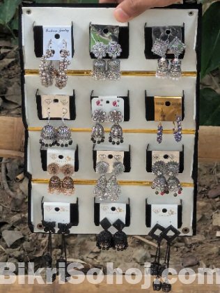 12 Peice Premium Jhumka with Box